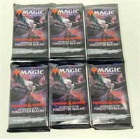 (6) X MAGIC THE GATHERING CARD PACKS