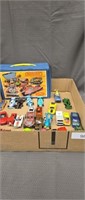 Matchbox cars w/ case