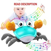 Crawling Crab Baby Toy  Music & LED Light