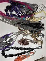 Large lot of Jewelry Necklaces (10) or more new
