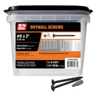 Grip-Rite Drywall Screws #6 x 2"