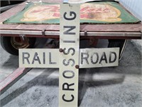 RR crossing Sign--48"X48"
