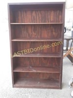 5 Shelf Wooden Bookshelf
