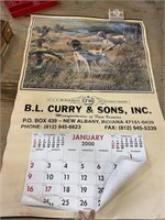 b.l. Curry and sons inc 2000 calendar