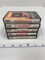 Elvis Presley cassettes tapes