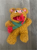 Vintage 1987 Muppets Baby Fozzie Bear Plush