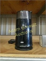 Braun electric coffee grinder