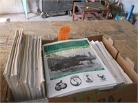 Box of Rumely Collector News & Engines & Engineers
