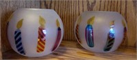 Round Candle Design Vases