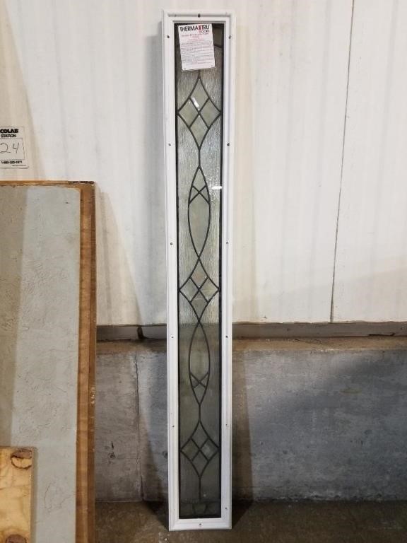 Decorative Entryway Window 9"x65"