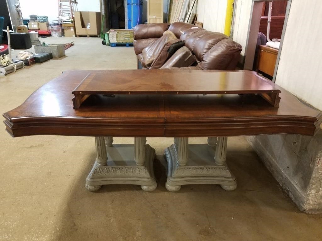 Solid Wood Dining Table 88"x47" and 30" tall