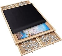 Jigsaw Puzzle Table With Drawers For