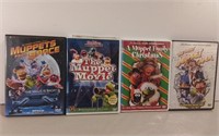 Four Muppet DVD'S