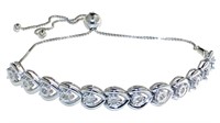 Brilliant 1/4 ct Natural Diamond Bracelet