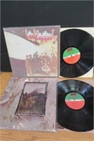 Led Zepplin & Led Zepplin II Record Albums