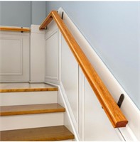 $58 4’ wooden wall mount handrail