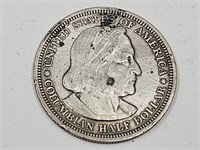 1892 Columbian Expo Silver Half Dollar Coin