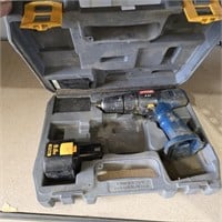 Ryobi 9.6 V Electric Drill, Battery & Case