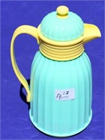 Thermos type deco style plastic jug