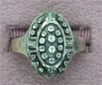 Vtg Designer 925 Sterling Ring Size 6.5