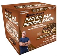 18-Pk Chef Robert Irvine's Baked Protein Bars,