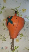 Vintage Weathered Wood Buoy Float