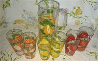 Vintage LUMINARC Canada Pitcher/Glasses