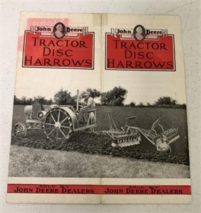 John Deere Tractor Disc Harrows Brochure