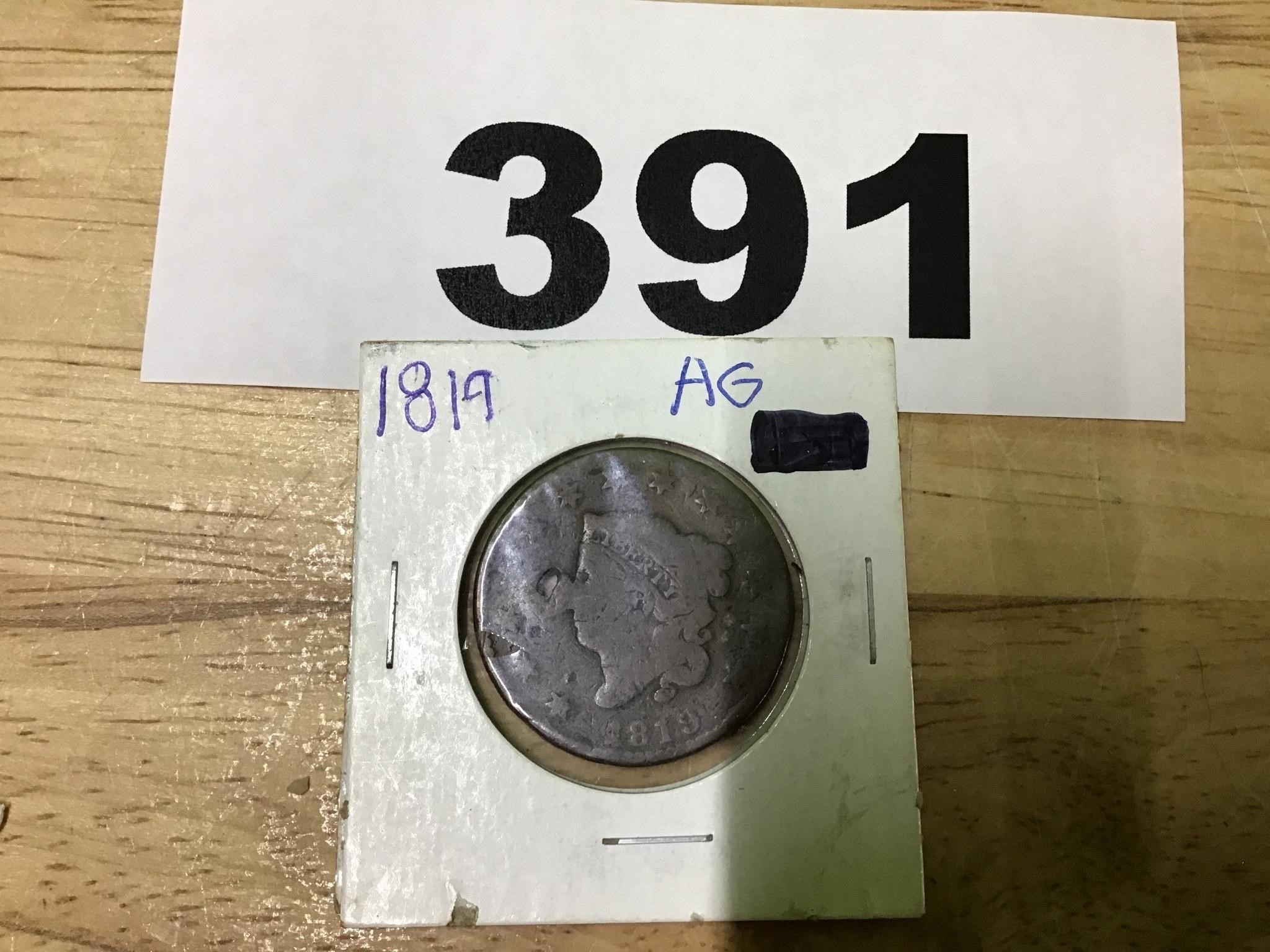 1819 Large Cent Coin