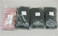 4 Large Sealed Bags Of Anti-Static Rubber Bands