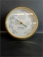 Jerger Precision Barometer Gold