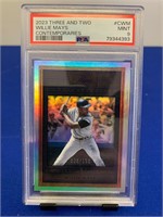 2023 Three and Two #CWM Willie Mays PSA 9