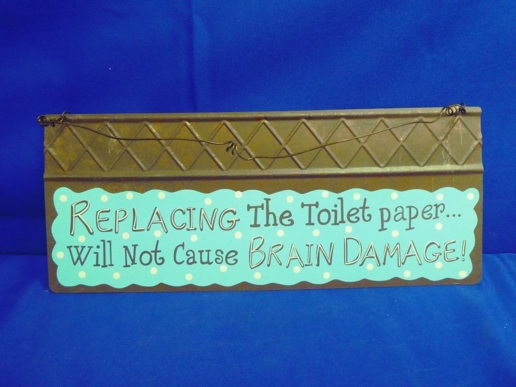 Replacing The Toilet Paper Will Not Cause,