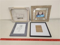 (3) Picture Frames & Framed Mom Picture