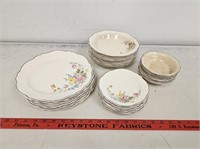 Homer Laughlin Virginia Rose Plates & Bowls