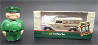 Texaco 1998 Fat Man Bank & 1936 Ford Panel Van