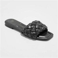 Women's Carissa Slide Sandals - Black 9.5 $25