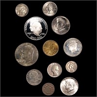 (12) Misc Coins UNCIRCULATED