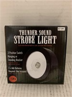 (2x bid) Thunder Sound Strobe Light