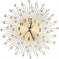 Rosenice 3D Gold Diamond Clock (46x46cm)