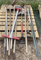 Pallet of Garden Tools