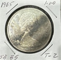 Canada 1965 Silver Coin!