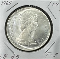 Canada 1965 Silver Coin!