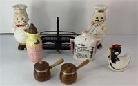 CHEF STOVE TOP SET & OTHER SHAKERS