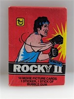 1979 Topps Rocky II Wax Pack Unopened