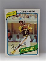 Ozzie Smith 1980 Topps card 393 2nd Year