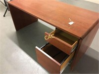 Wooden Office Desk w/2 Drawers