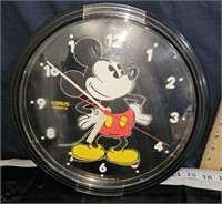 mickey mouse clock battery
