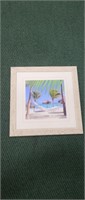 Basking in the sun Beach Shabby Chic framed wall