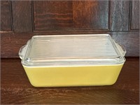 Pyrex Yellow Cover Dish No Damage